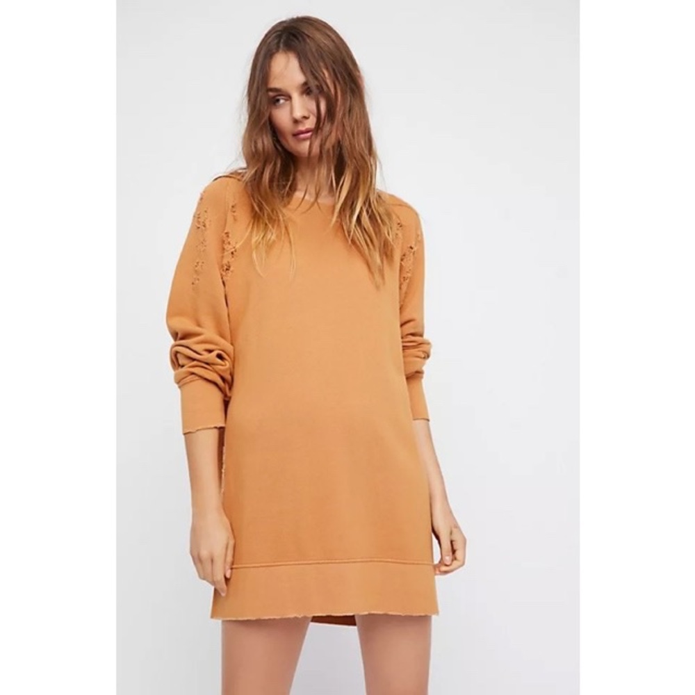 Free People Hole In My Heart Sweatshirt
